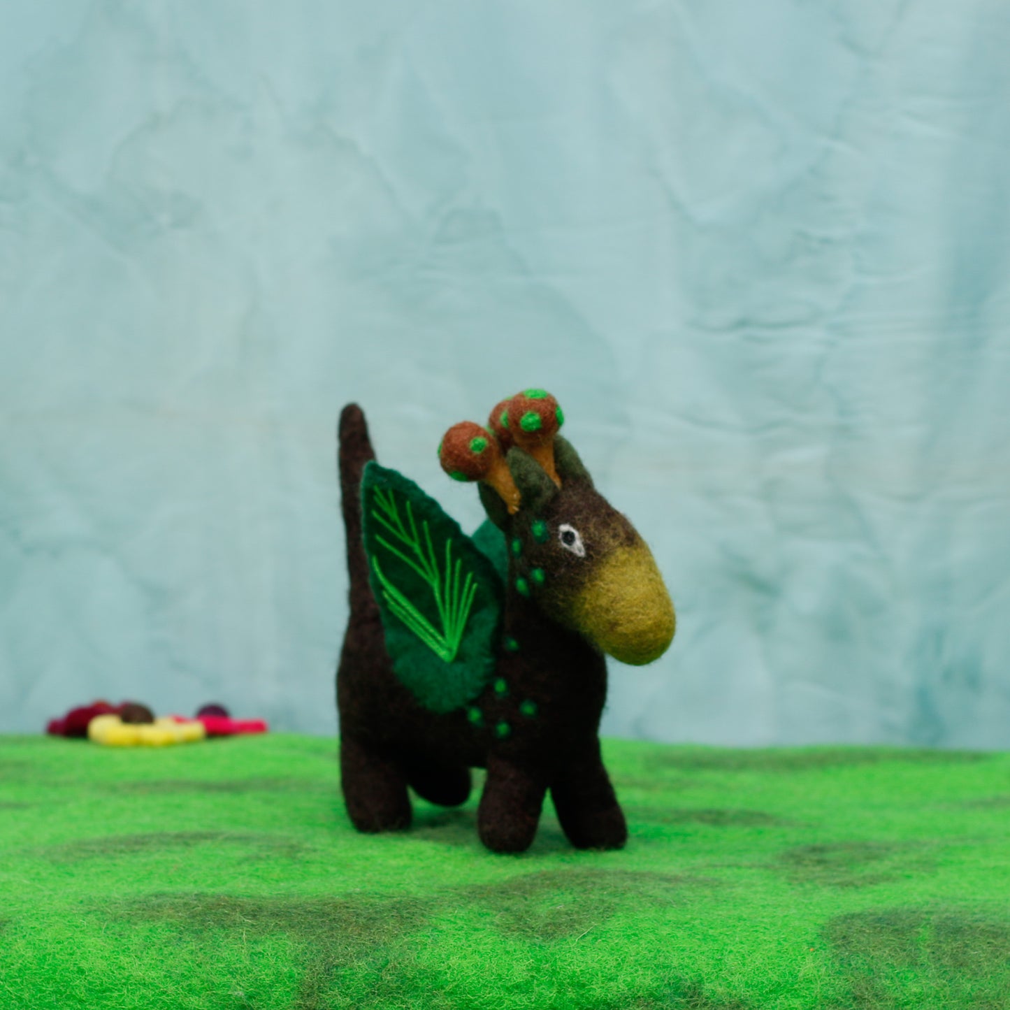 Felt Elemental Earth Dragon