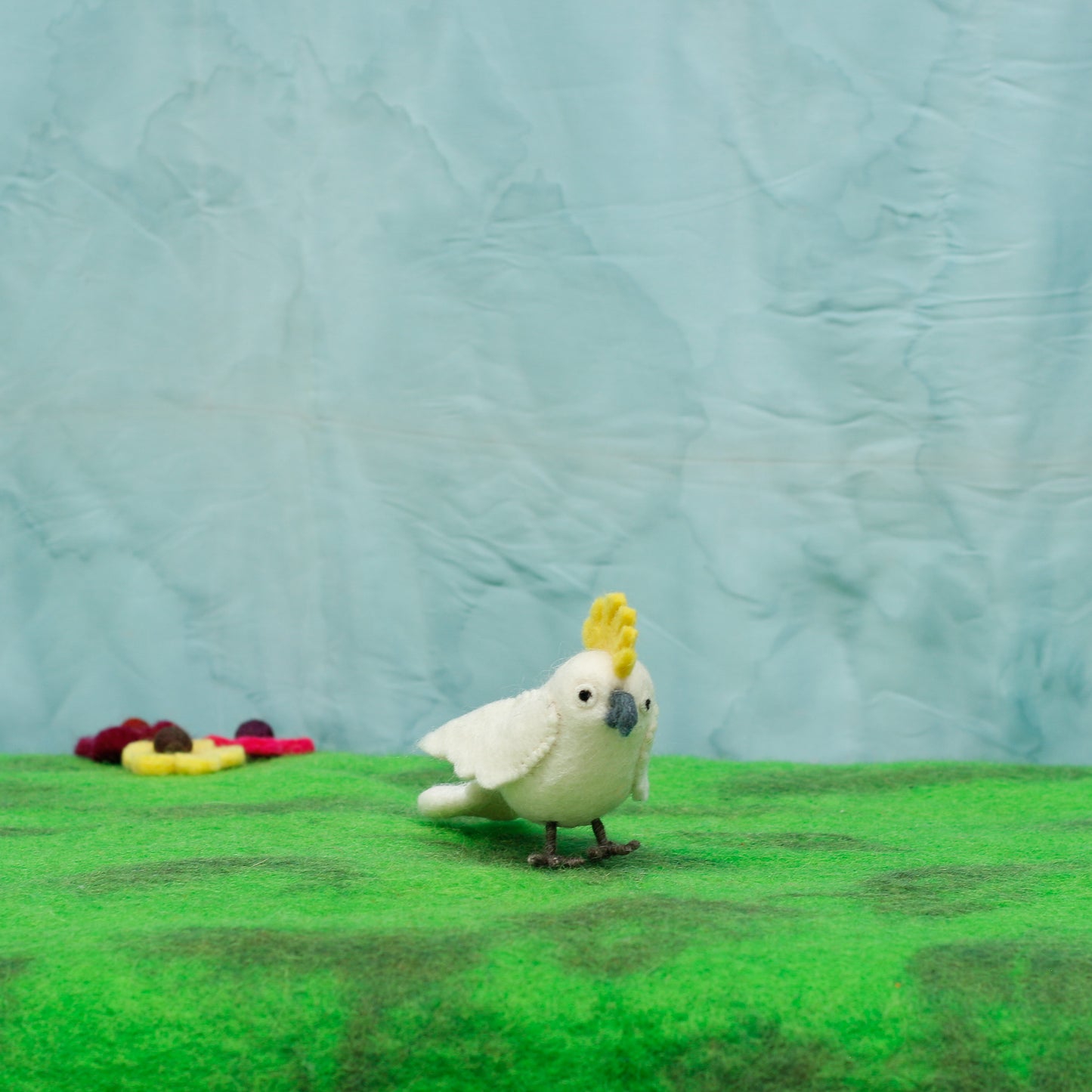 Felt Cockatoo