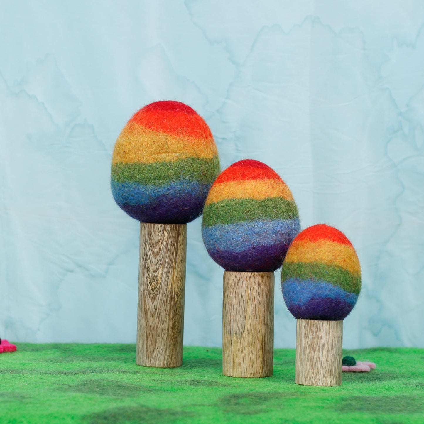 Felt Rainbow Tree