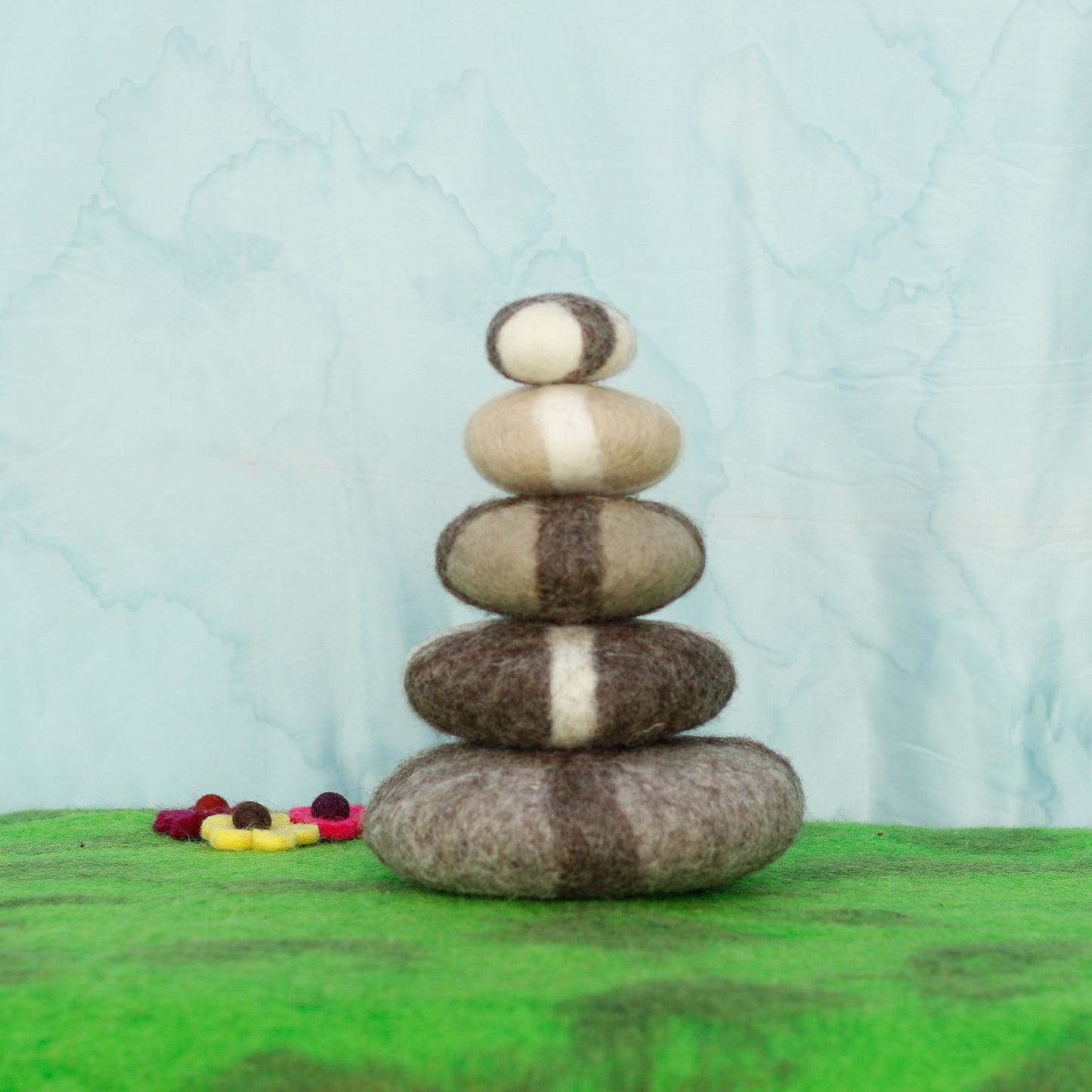 Felt Natural Stacking Stones