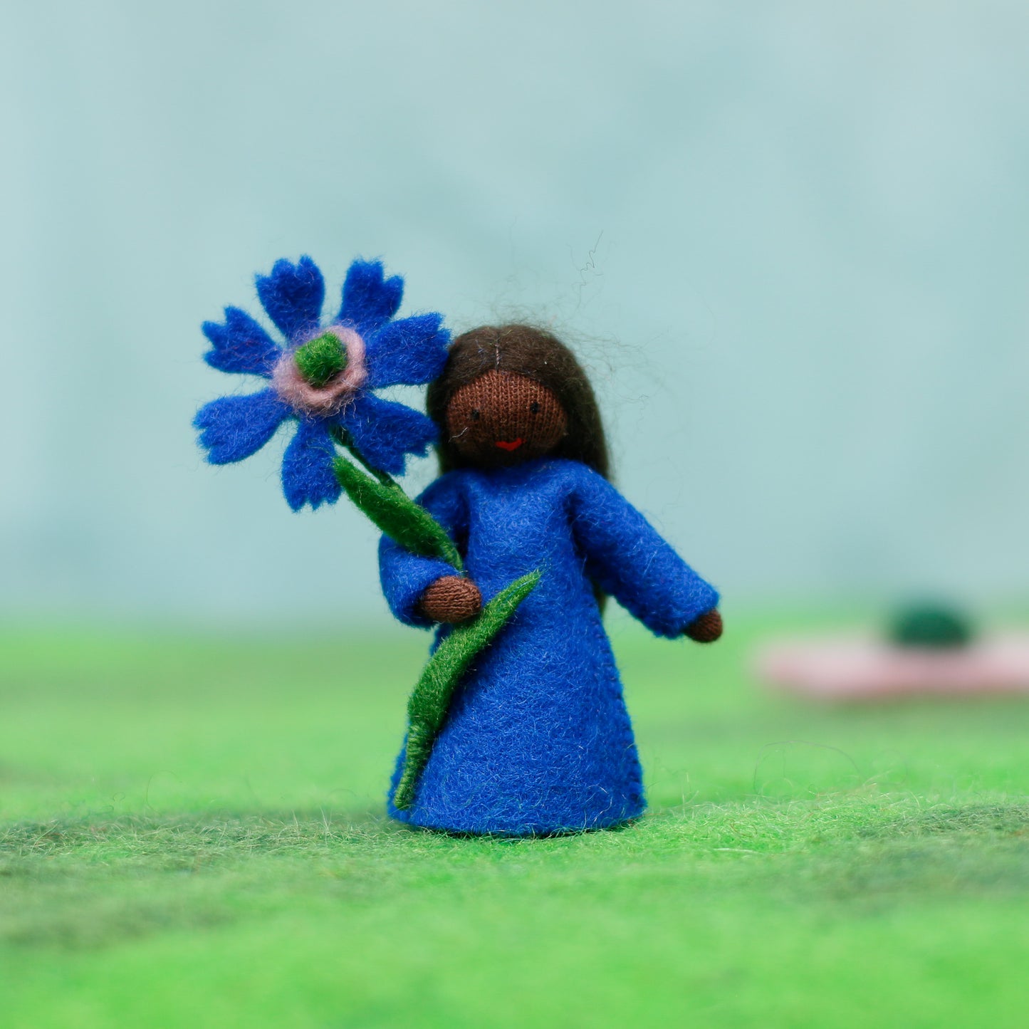 Felt Cornflower Fairy