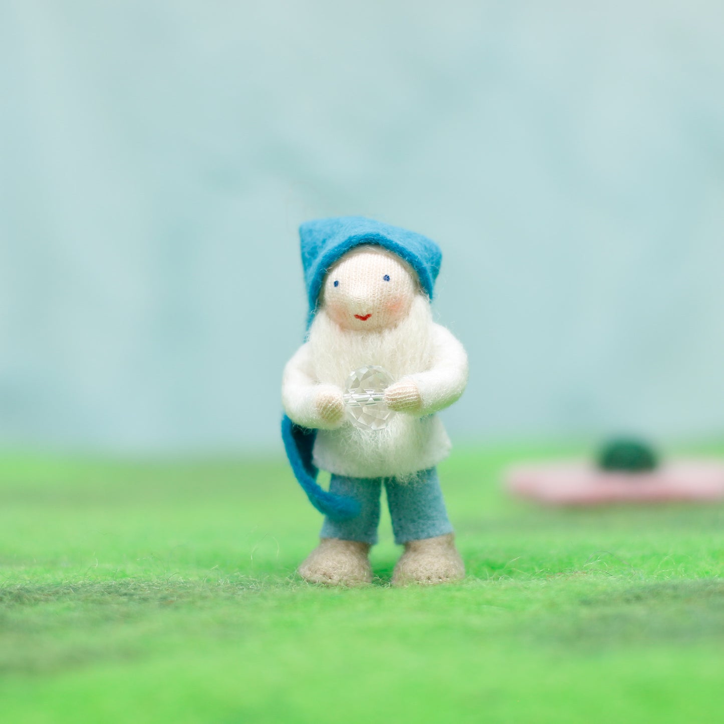 Felt Crystal Boy Gnome