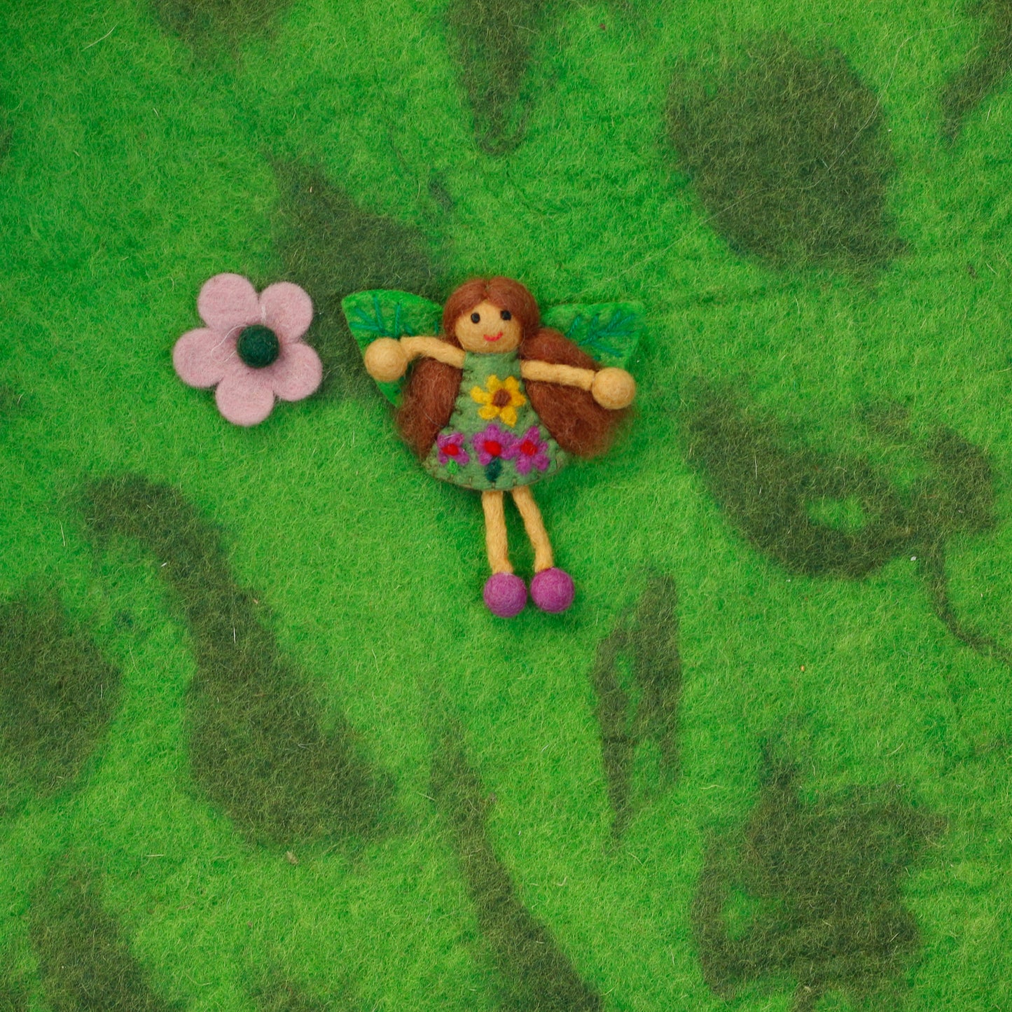 Felt Miss Sunflower Fairy