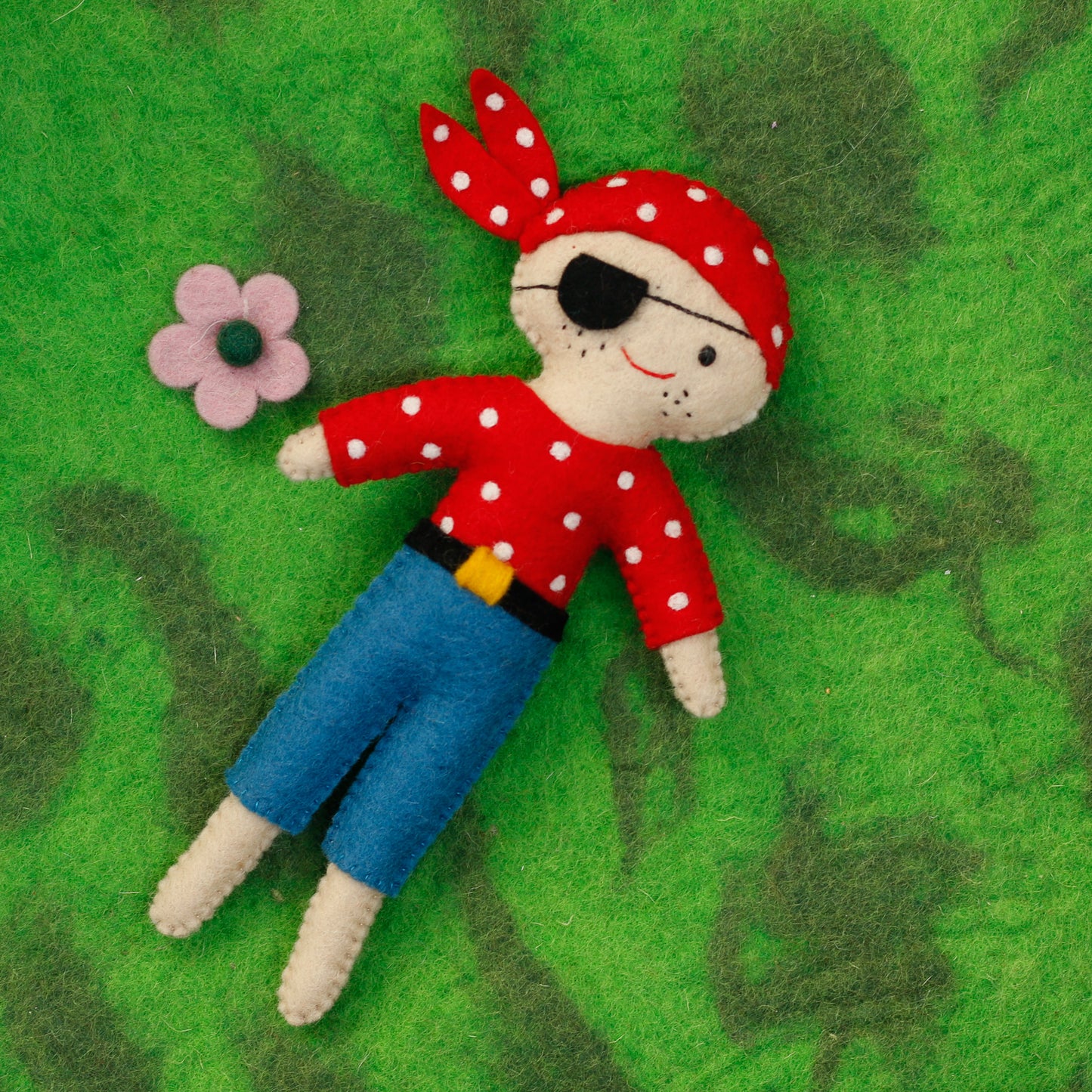 Felt Pirate Doll