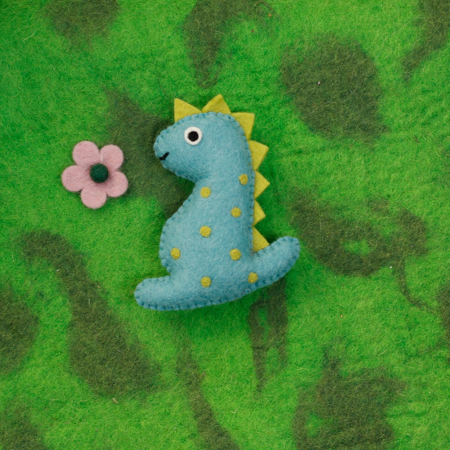 Felt Dinosaur Tooth Pillow
