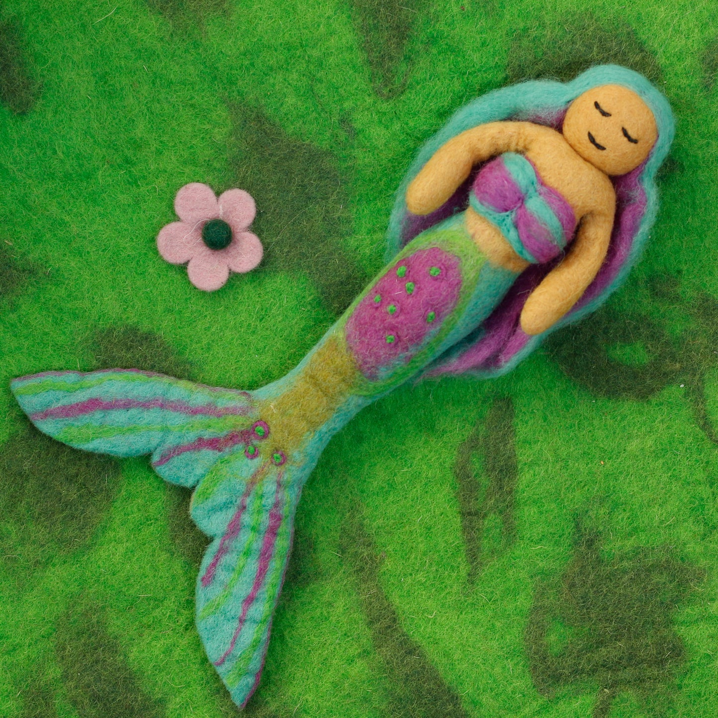 Felt Shimmering Mermaid