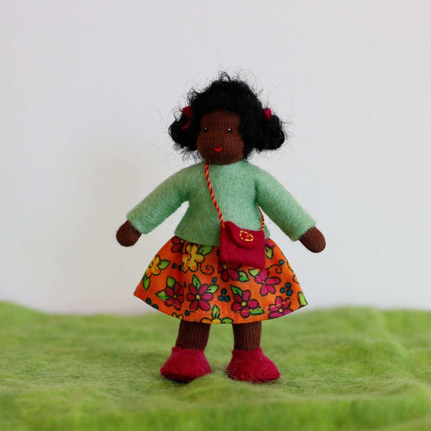 Felt Doll House Sister Doll