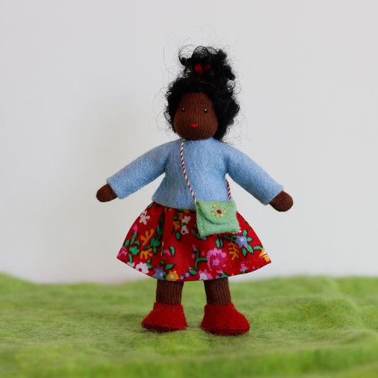 Felt Doll House Sister Doll