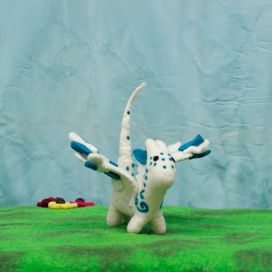 Felt Elemental Air Dragon
