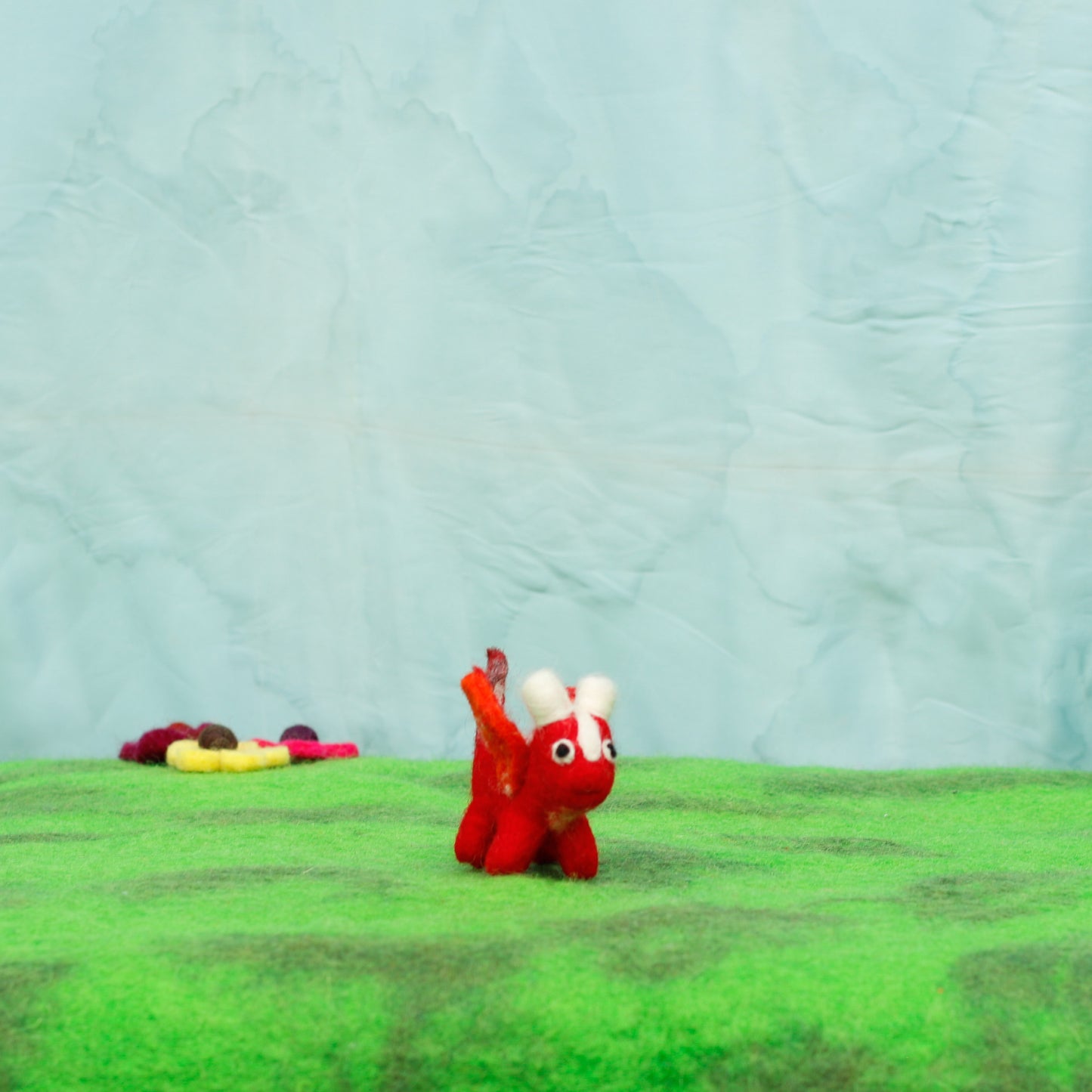 Felt Firey Dragon Baby