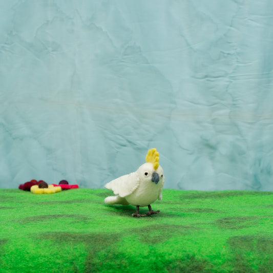 Felt Cockatoo