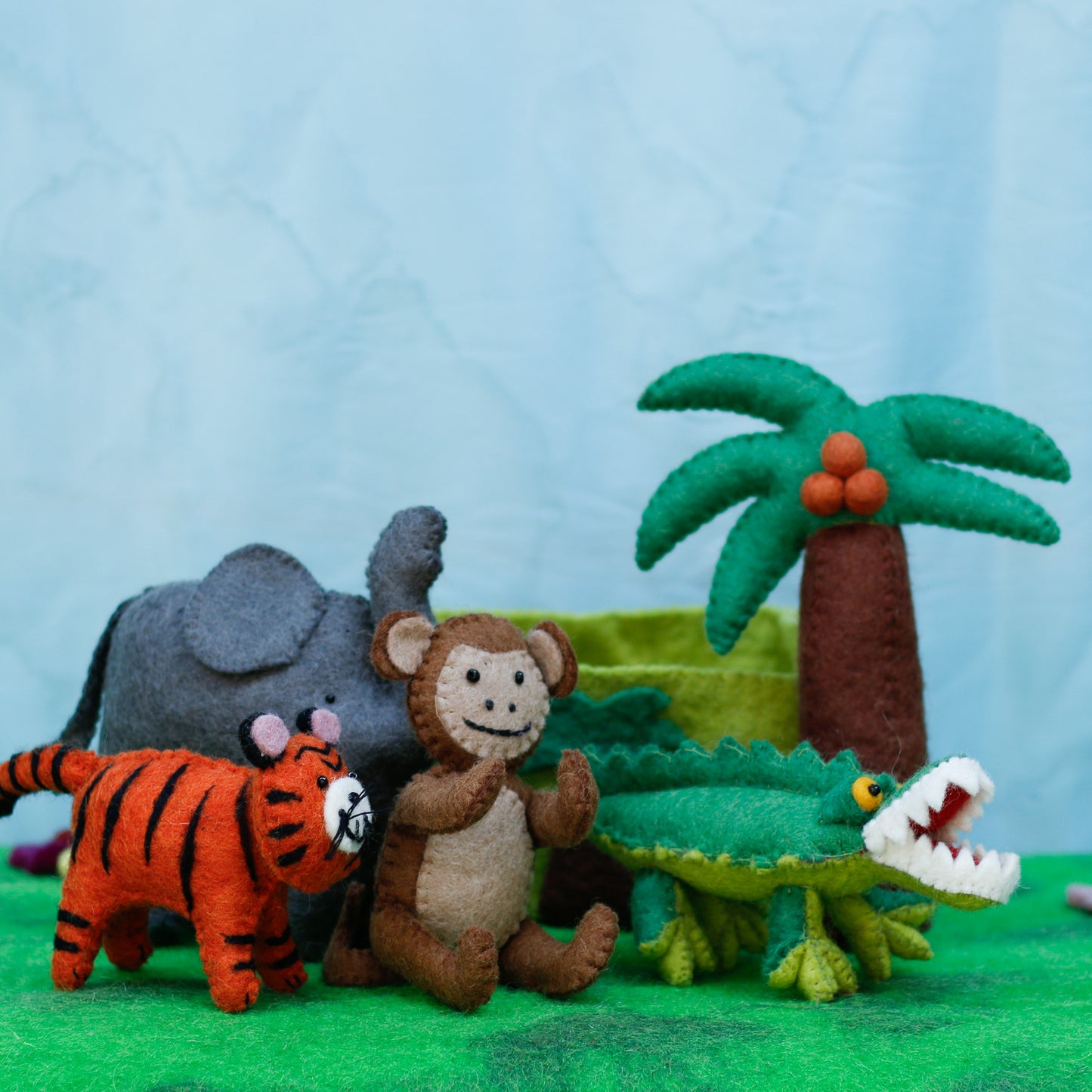 Felt Jungle Playset