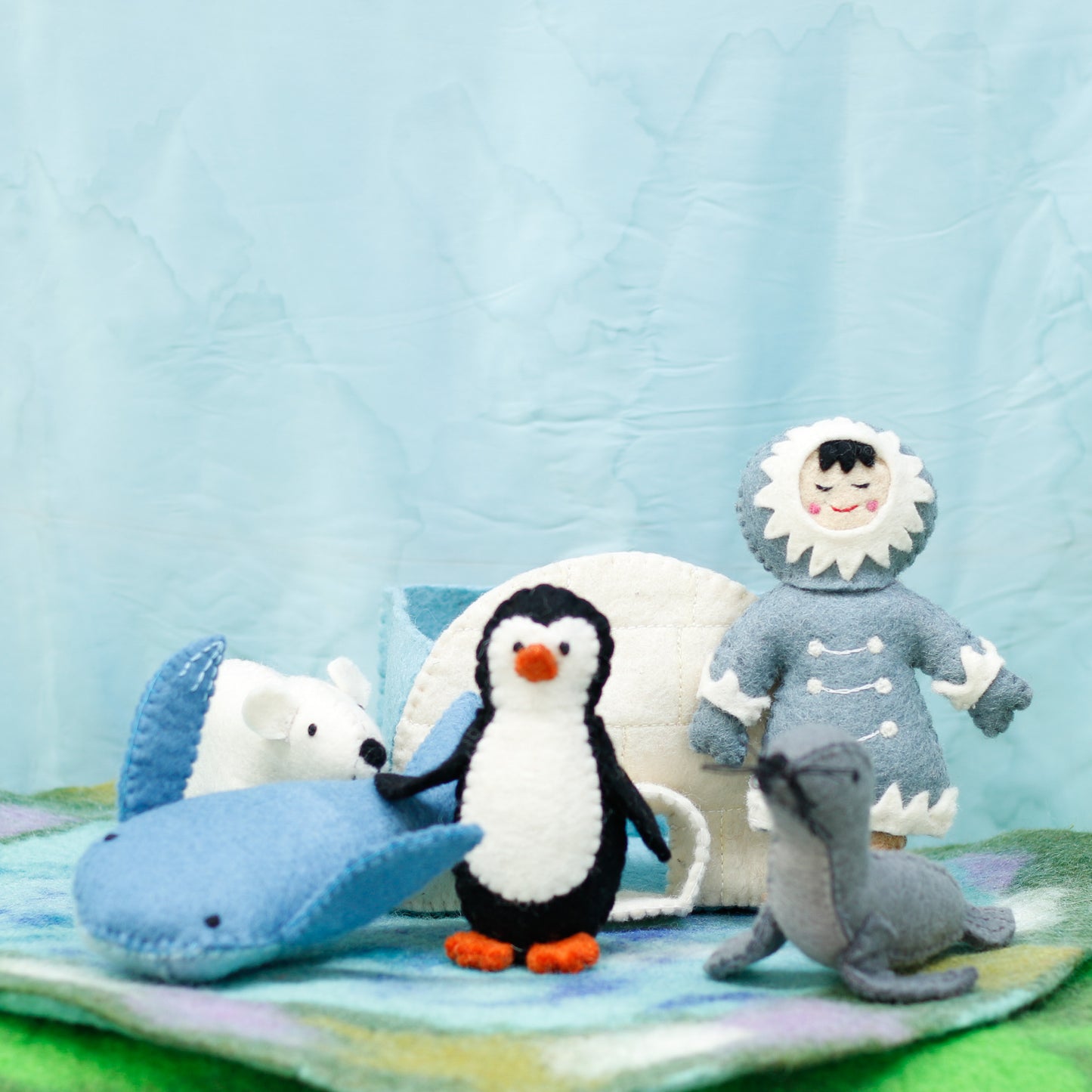Felt Polar Playset