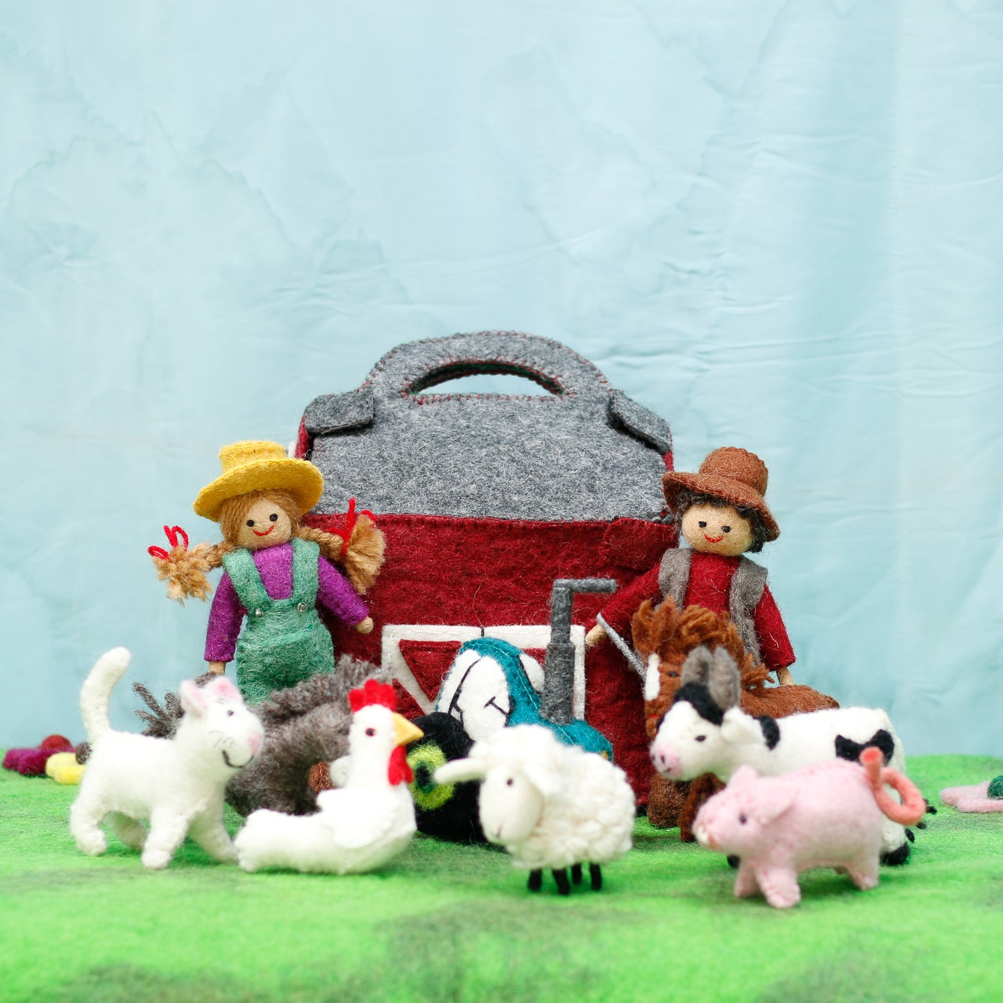 Felt Barnyard Playset
