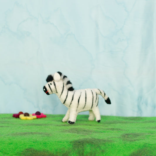 Felt Zebra