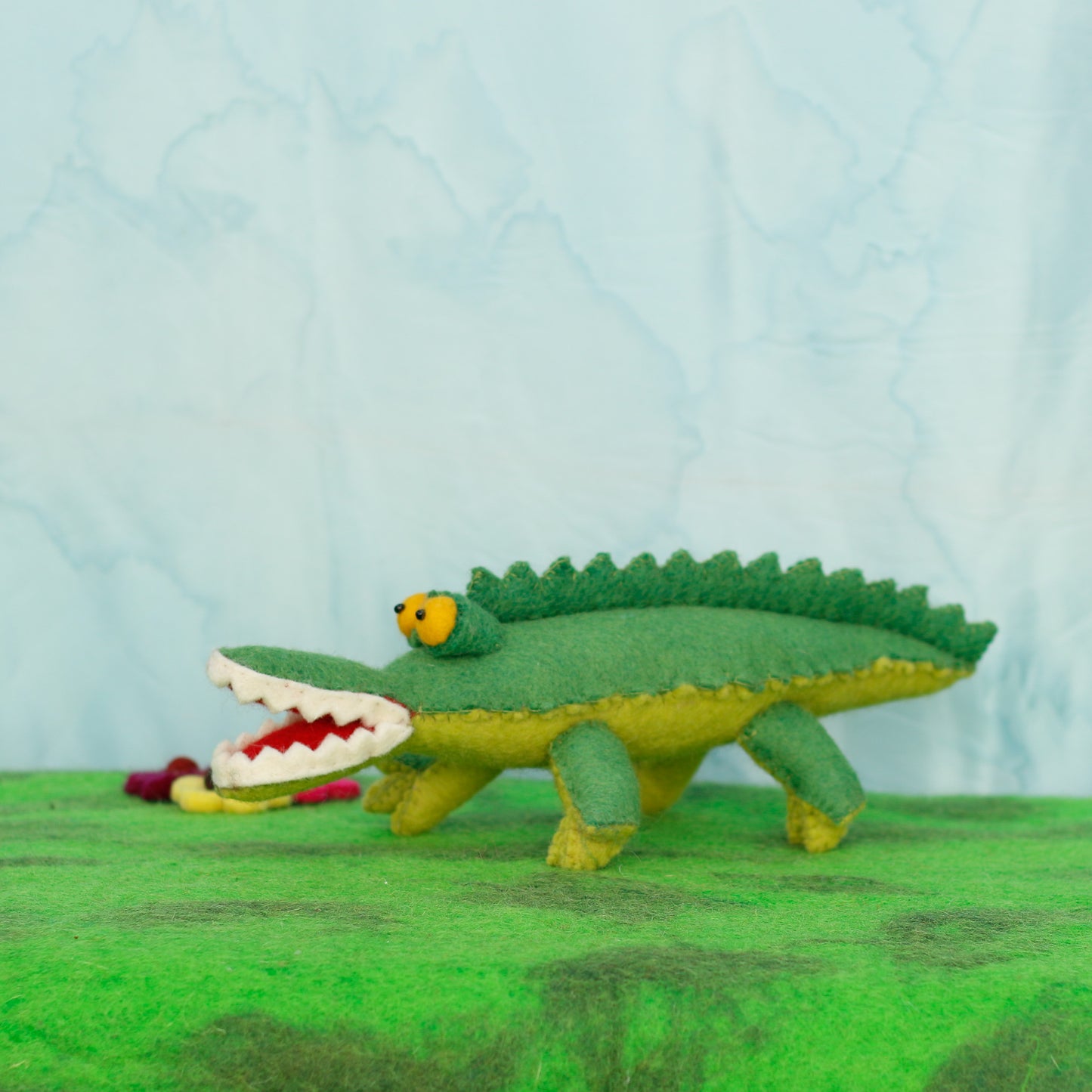 Felt Crocodile