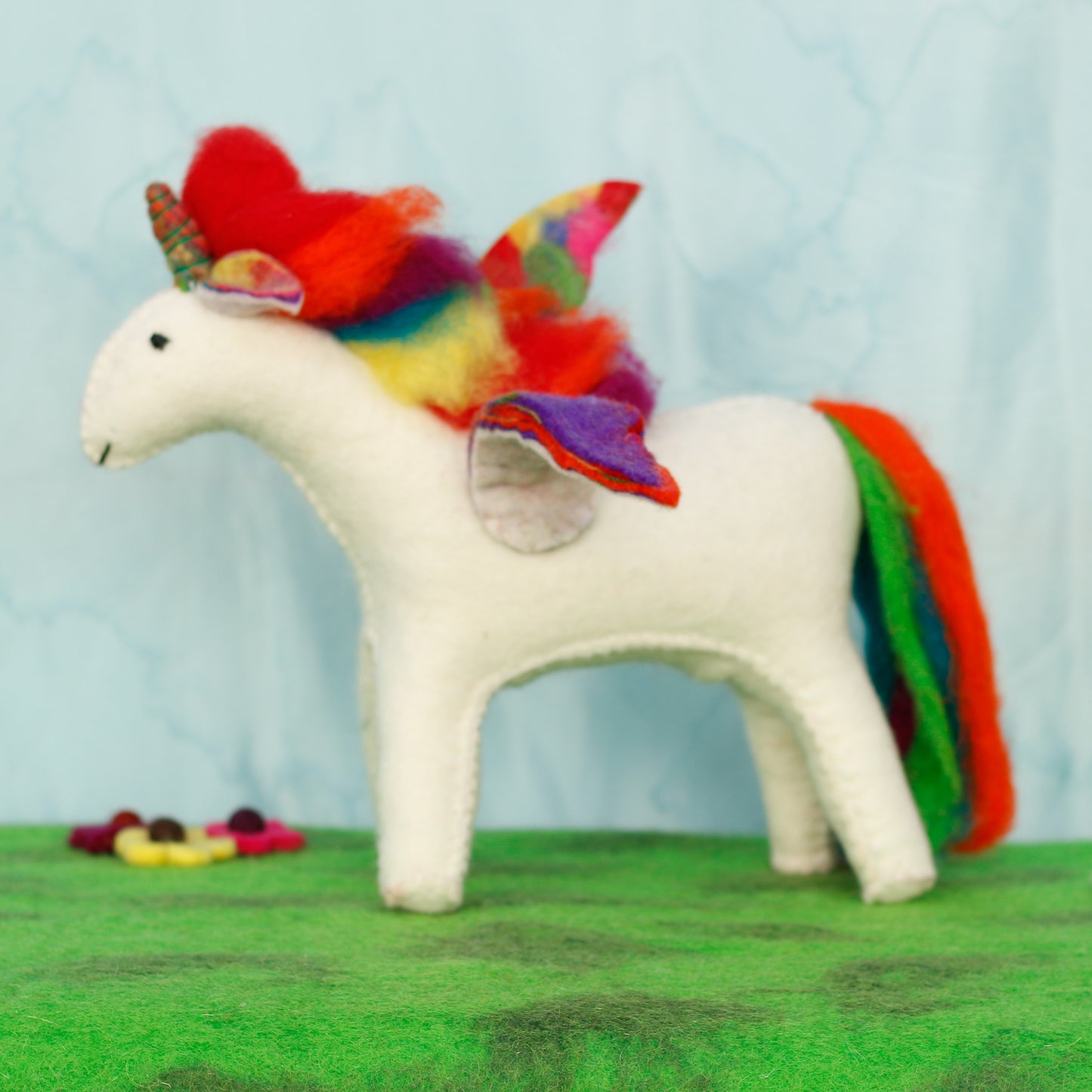 Felt Rainbow Unicorn