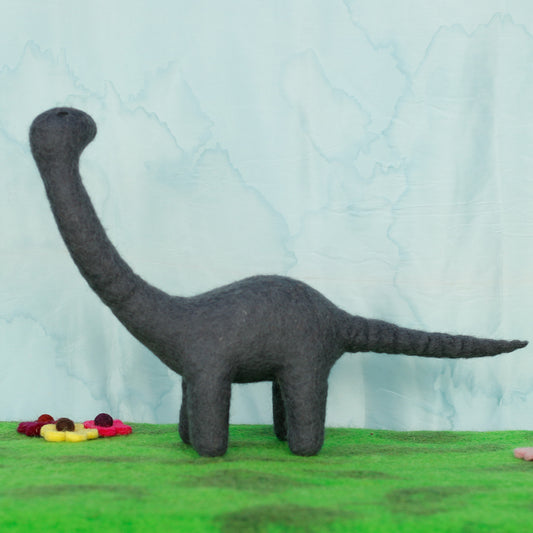 Felt Brontosaurus