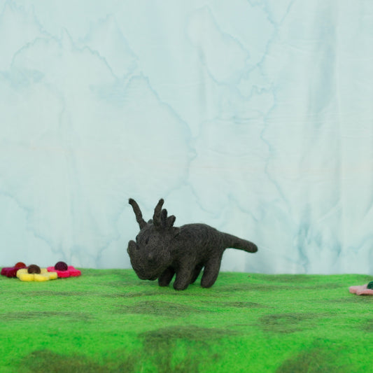 Felt Triceratops