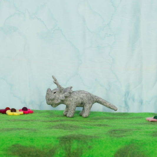 Felt Triceratops