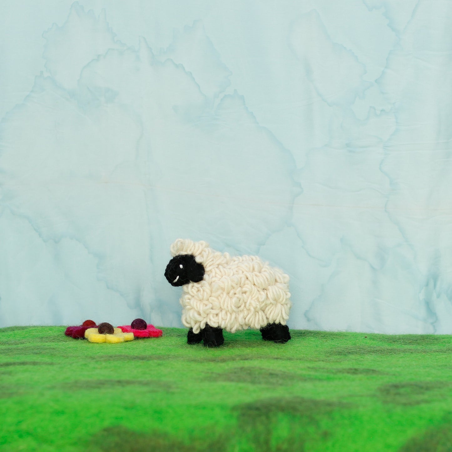 Felt Woolly Sheep