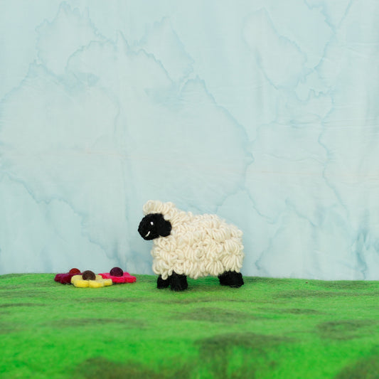 Felt Woolly Sheep