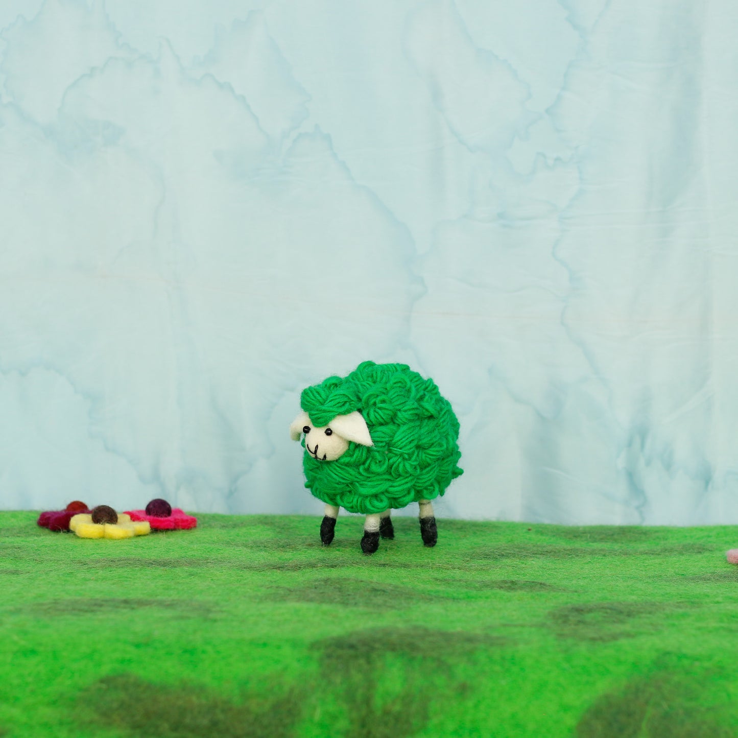 Felt Fluffy Sheep