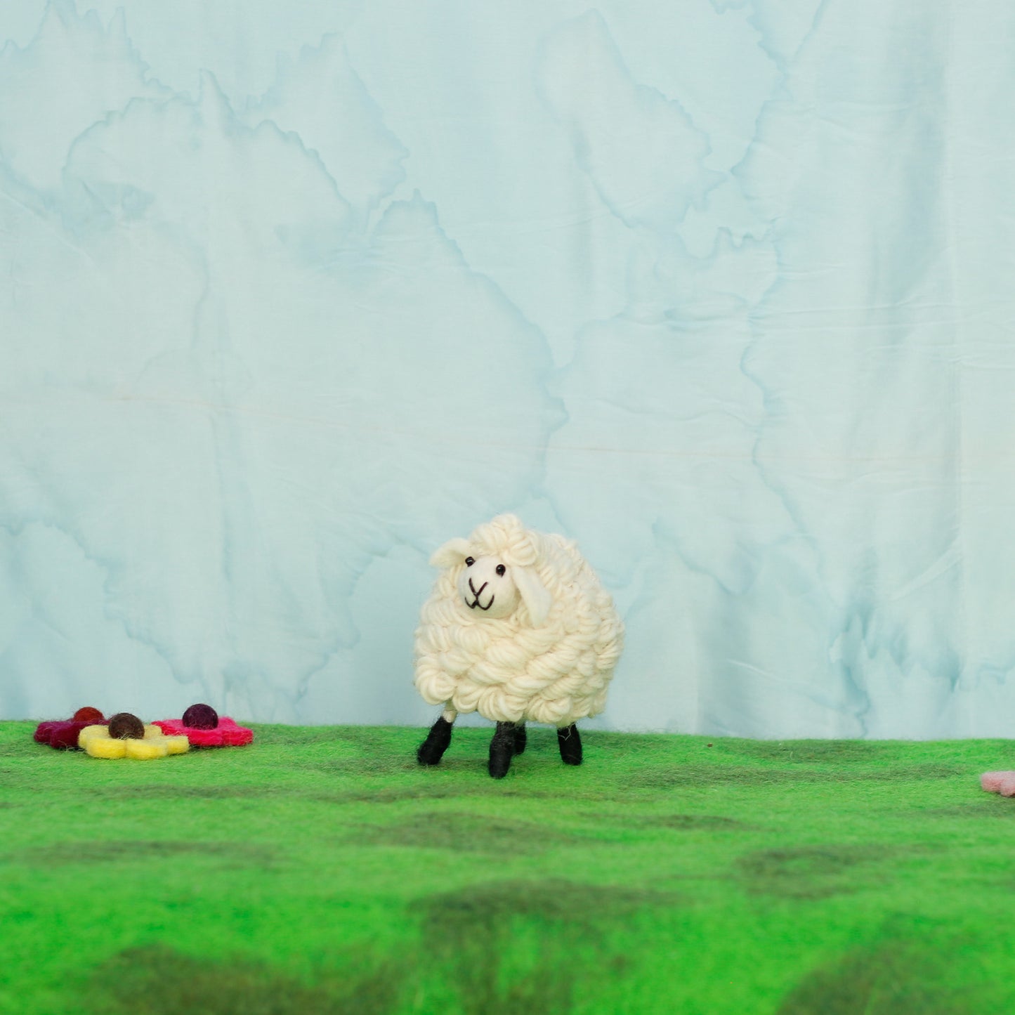 Felt Fluffy Sheep