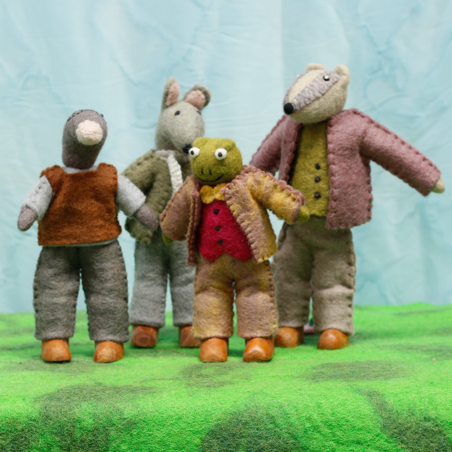 Felt Wind in the Willows Characters