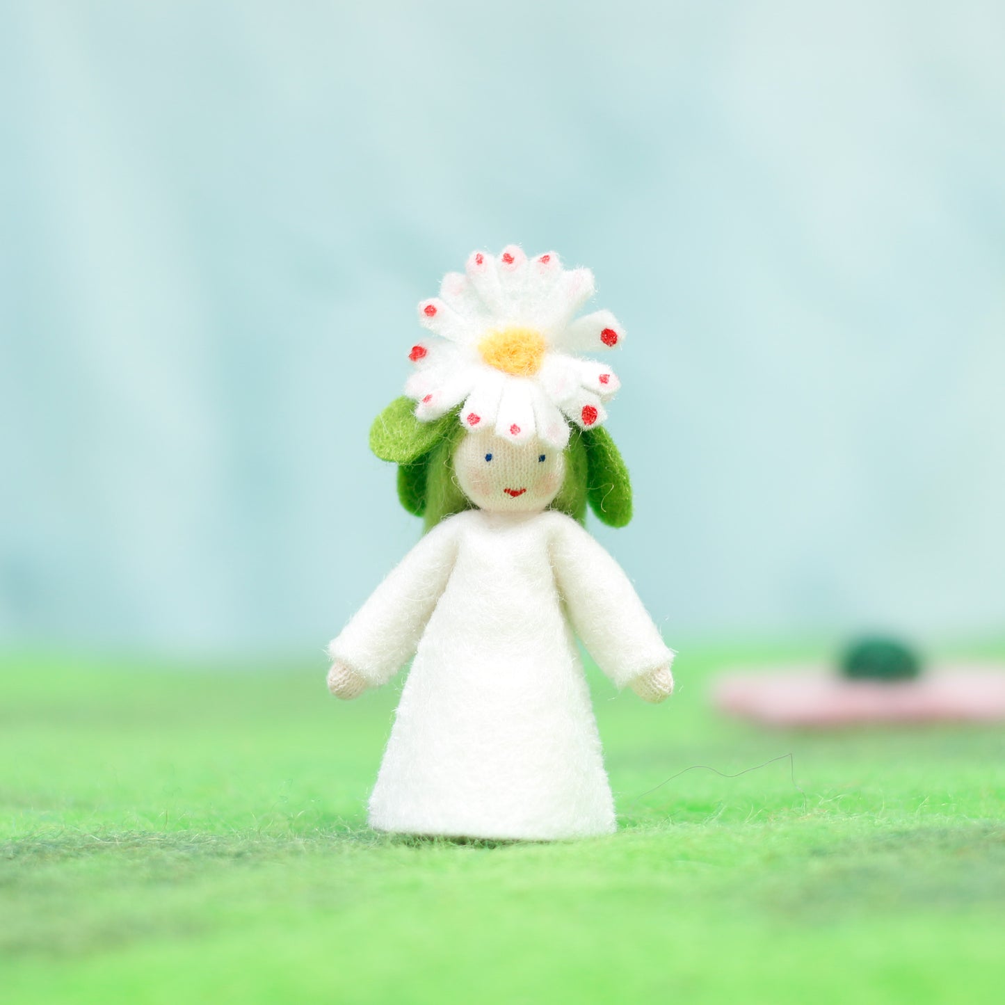 Felt Pink Tip Daisy Fairy