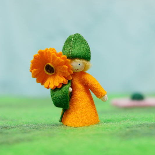 Felt Sunflower Fairy
