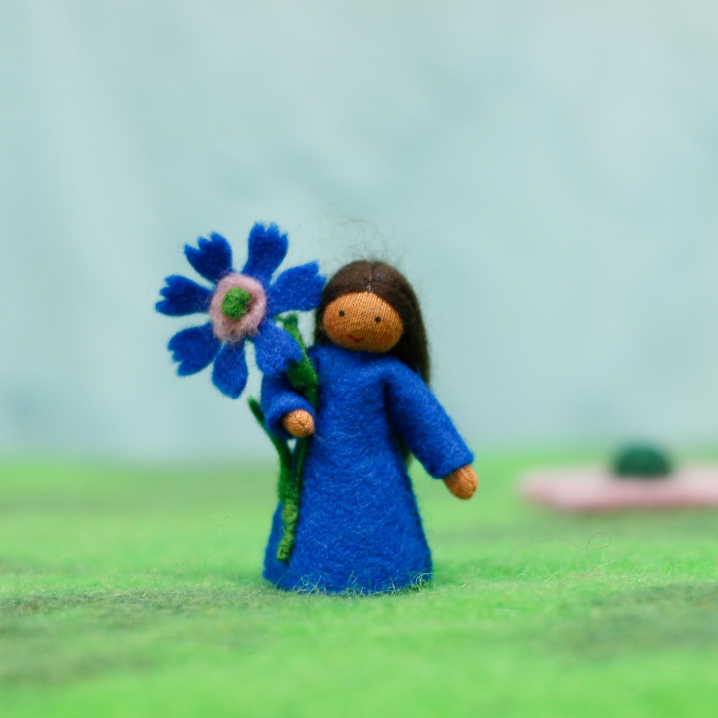 Felt Cornflower Fairy