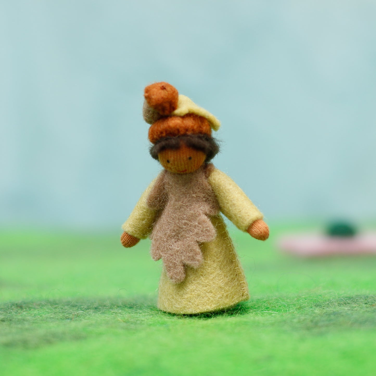 Felt Acorn Fairy