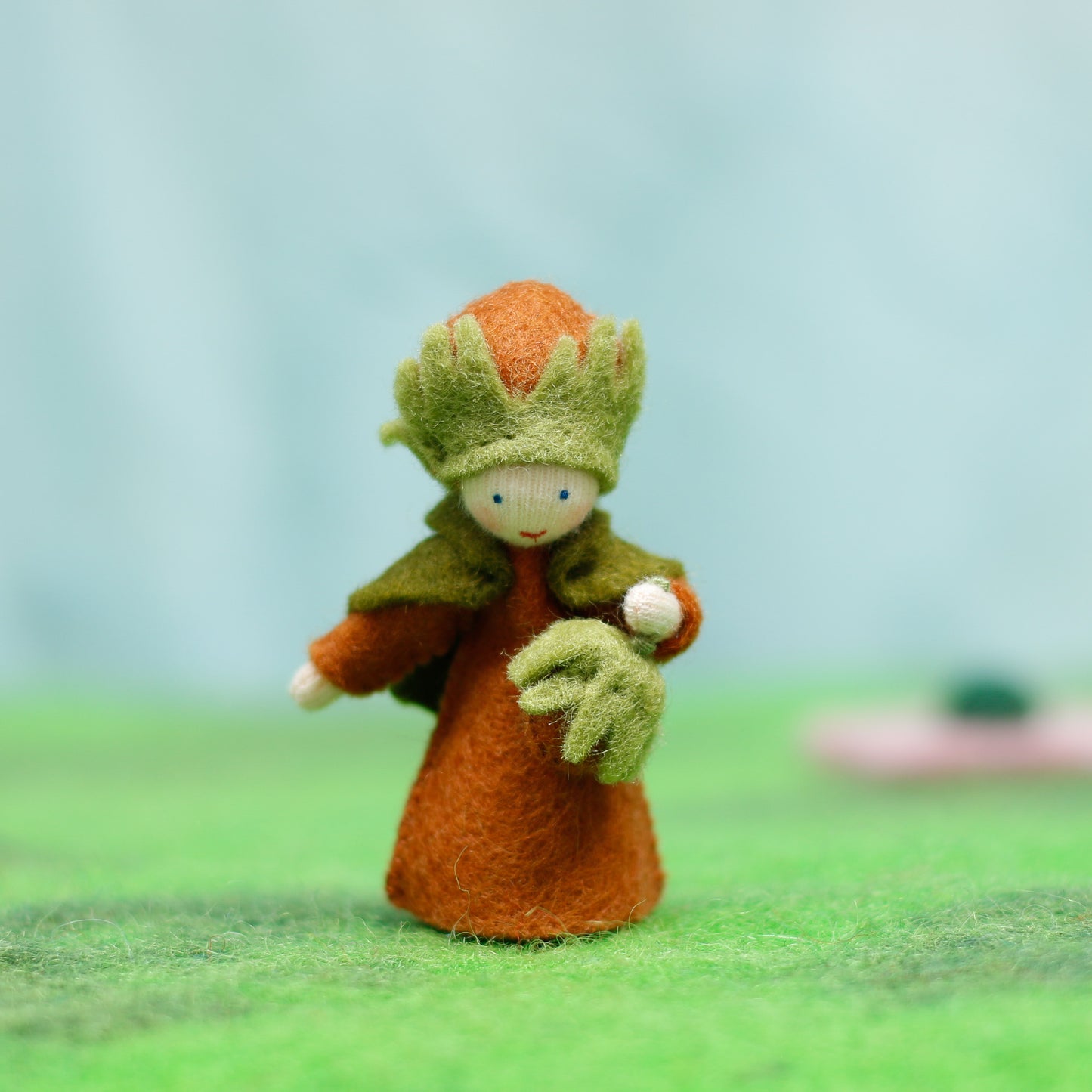 Felt Hazelnut Fairy