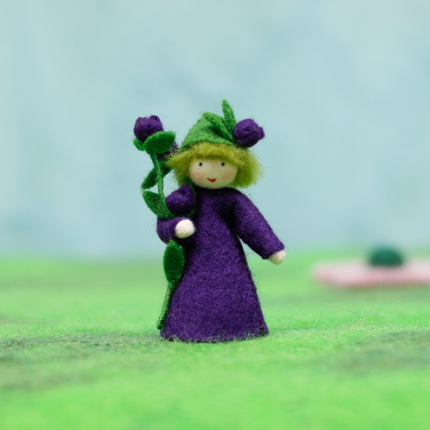 Felt Blueberry Fairy
