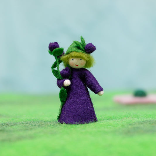 Felt Blueberry Fairy