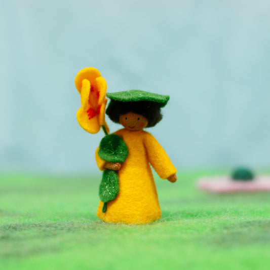 Felt Nasturtium Fairy