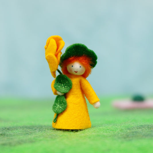 Felt Nasturtium Fairy