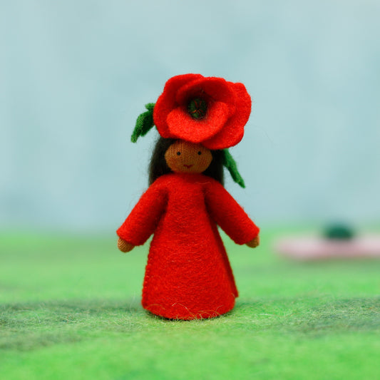 Felt Poppy Fairy
