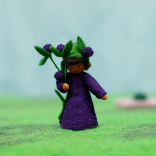 Felt Blueberry Fairy