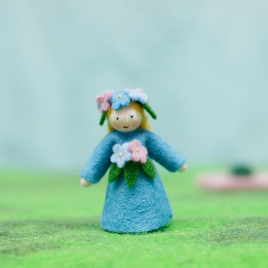 Felt Forget-me-not Fairy