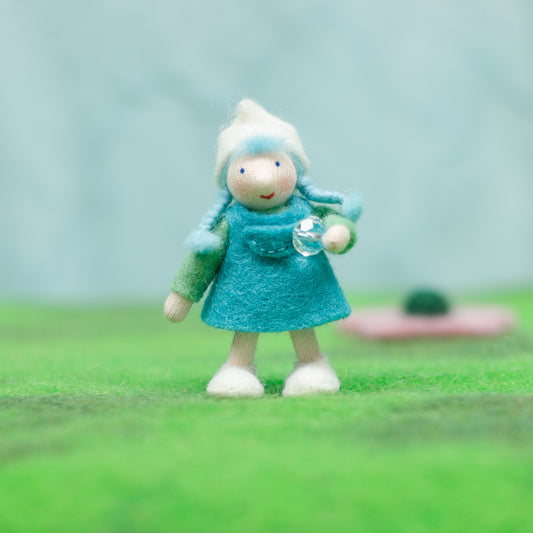 Felt Crystal Girl Gnome