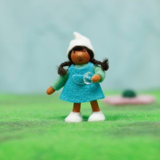 Felt Crystal Girl Gnome