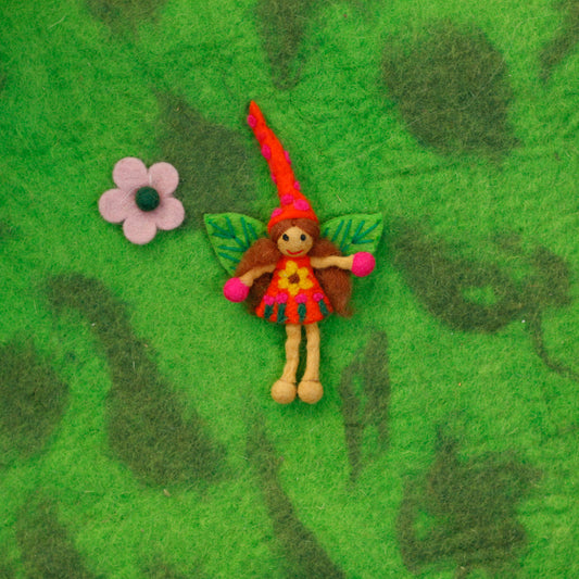 Felt Solstice Fairy