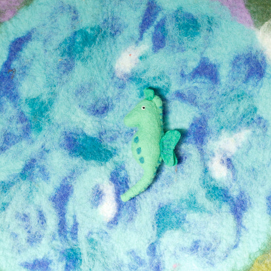 Felt Seahorse