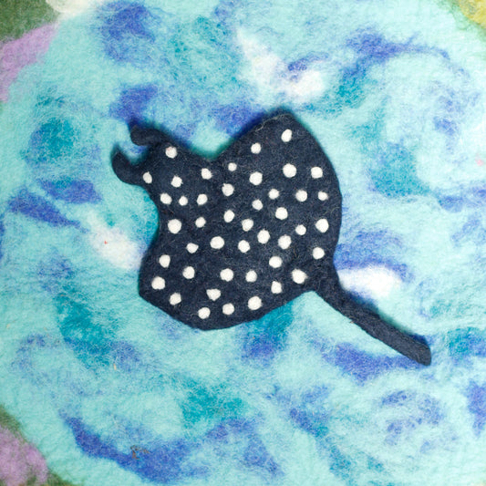 Felt Manta Ray