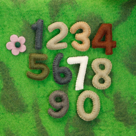 Felt Numbers