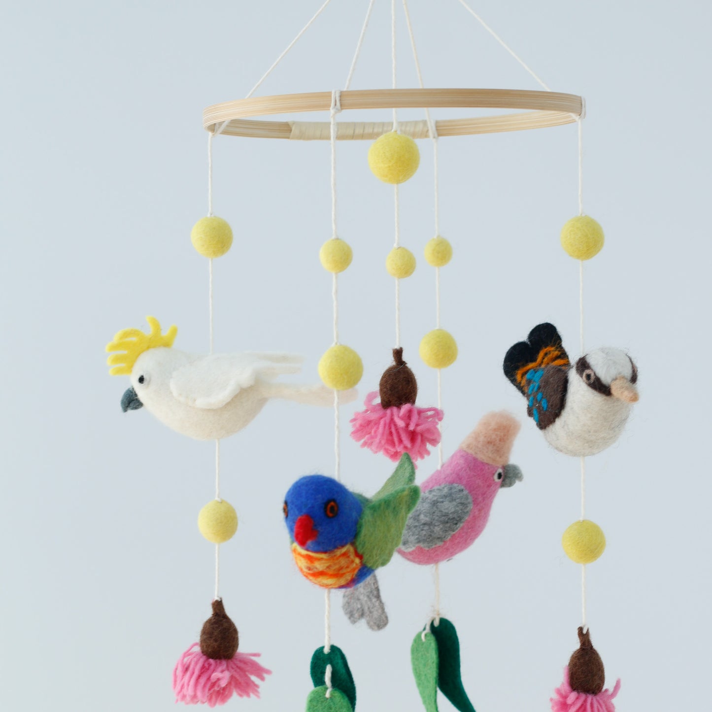 Felt Australian Bird Mobile