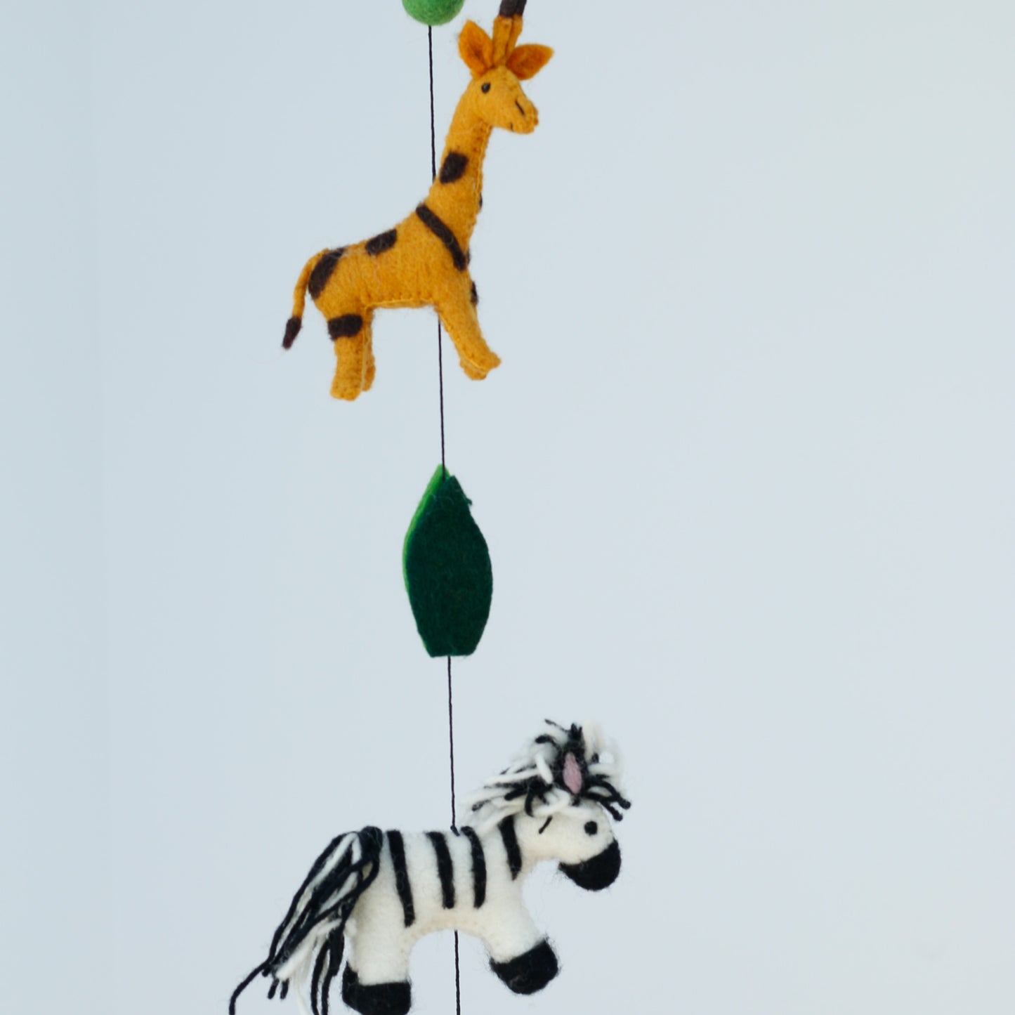 Felt African Animal Hanging